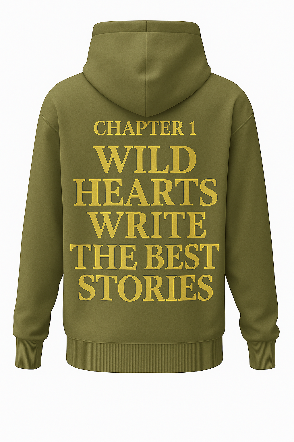 Olive Green - Heavyweight Hoodie - Chapter 1
