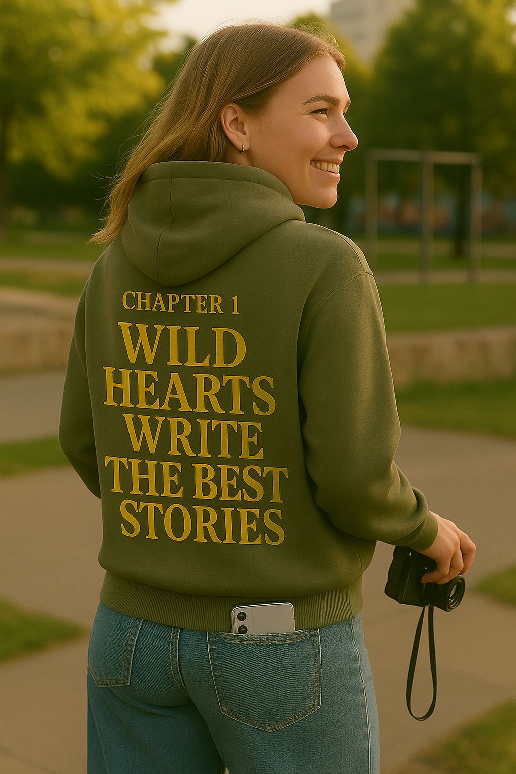 Olive Green - Heavyweight Hoodie - Chapter 1